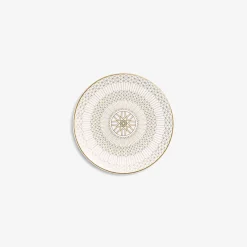 Outlet Baccarat Arcadia Gold & Platinum Bread Plate
