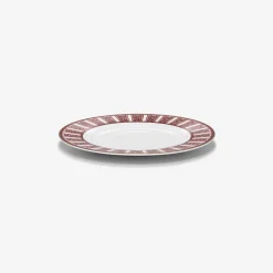 New Baccarat Arcadia Red Dessert Plate, Set of 2