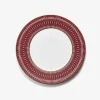 Hot Baccarat Arcadia Red Dinner Plates, Set of 2