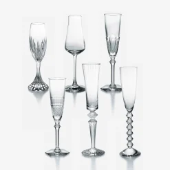Clearance Baccarat Bubble Box Flutes Set