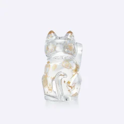Clearance Baccarat Cat Maneki Neko Figurine S
