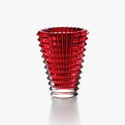 Online Baccarat Eye Oval Vase S Red