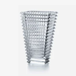 Best Baccarat Eye Rectangular Vase L Clear