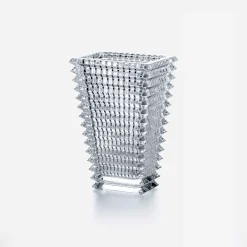 Baccarat Eye Rectangular Vase S Clear