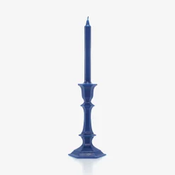 Baccarat Harcourt Candlestick Candle Blue