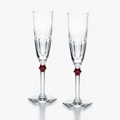 Best Baccarat Harcourt Eve Flutes Red