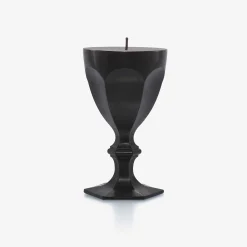 Online Baccarat Harcourt Glass Candle Black