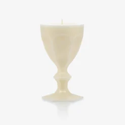 Hot Baccarat Harcourt Glass Candle Ivory