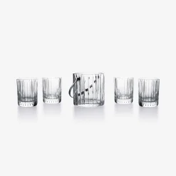 Clearance Baccarat Harmonie On The Rocks Tumblers and Ice Bucket Set