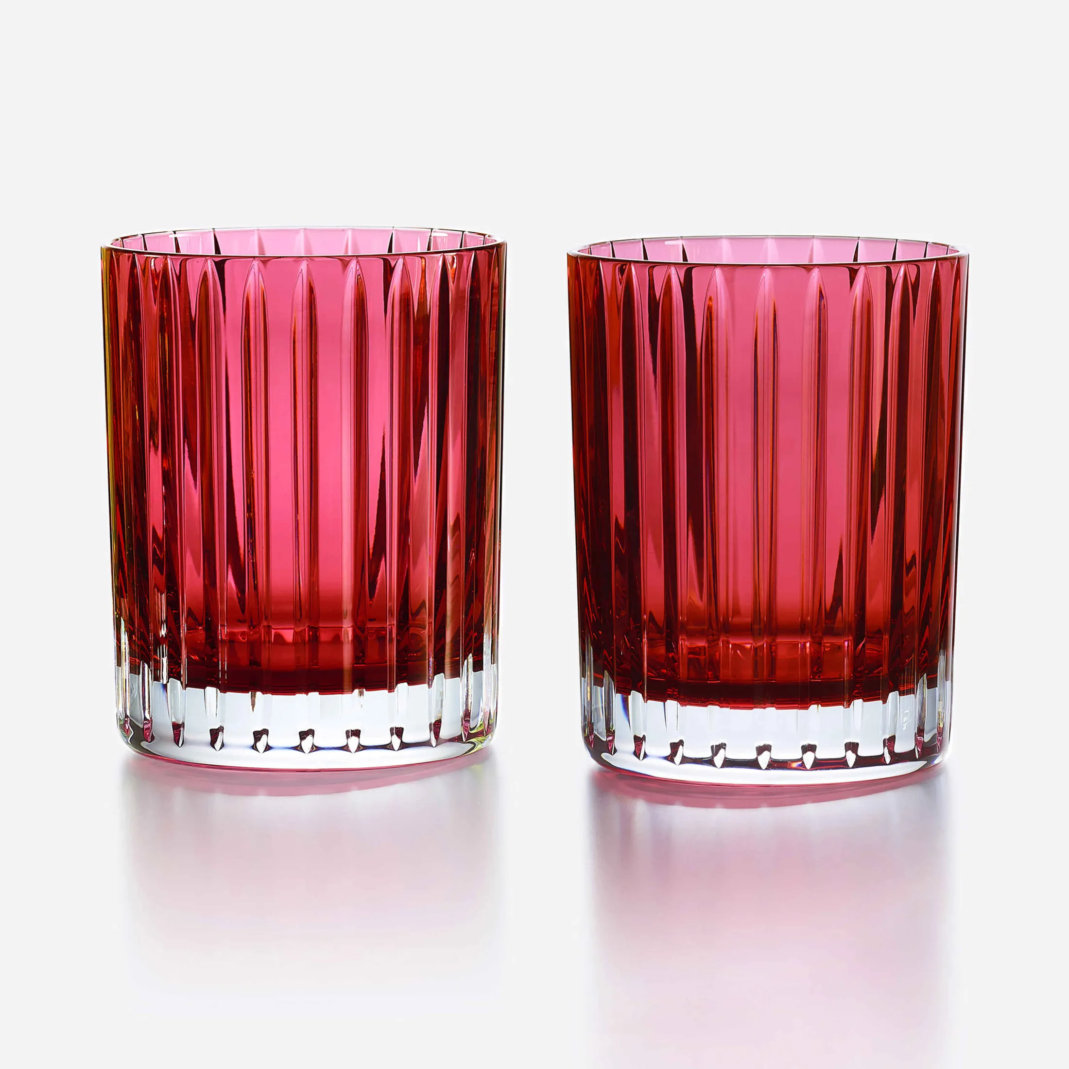 Hot Baccarat Harmonie Tumblers Colors of Joy Red