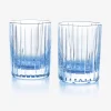 New Baccarat Harmonie Tumblers Colors of Joy Pastel Blue