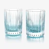 Clearance Baccarat Harmonie Tumblers Colors of Joy Pastel Turquoise