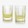 New Baccarat Harmonie Tumblers Colors of Joy Pastel Yellow