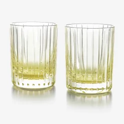 New Baccarat Harmonie Tumblers Colors of Joy Pastel Yellow