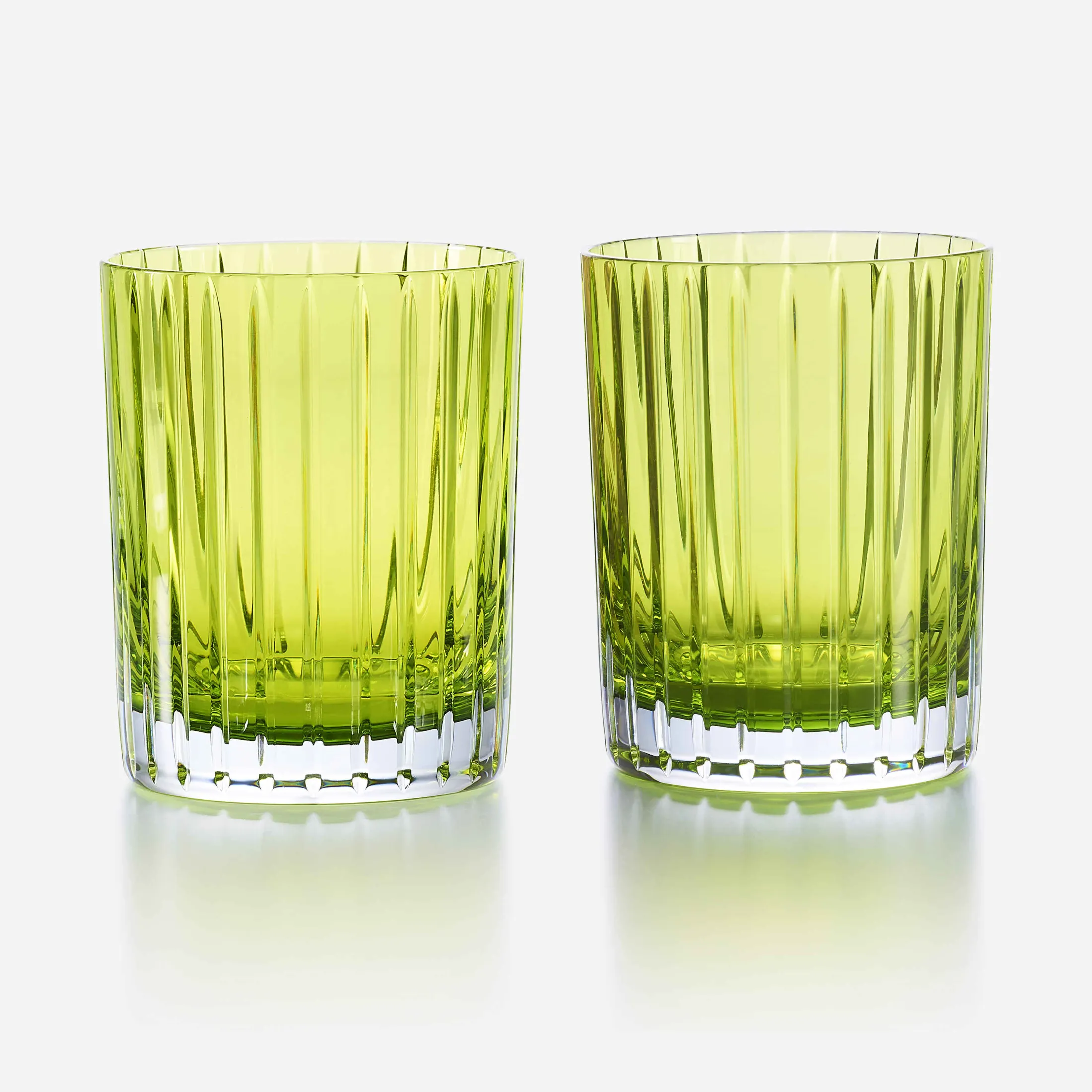 Baccarat Harmonie Tumblers Colors of Joy Moss
