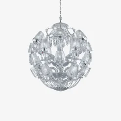 New Baccarat Le Roi Soleil Chandelier (24L)