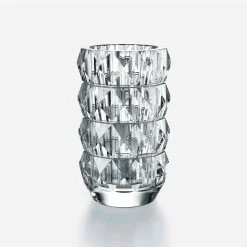 Online Baccarat Louxor Round Vase M Clear
