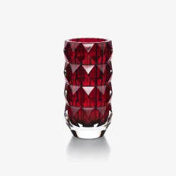 Outlet Baccarat Louxor Round Vase S Red