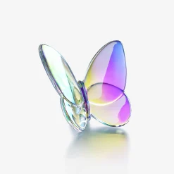 Clearance Baccarat Lucky Butterfly Iridescent Clear