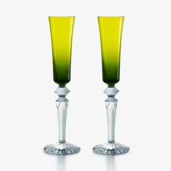 Sale Baccarat Mille Nuits Flutissimo Flutes Moss