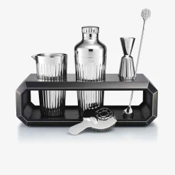 Discount Baccarat Octogone Bar Accessory Case Natural Oak