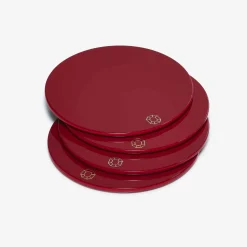Discount Baccarat Octogone Coasters Red