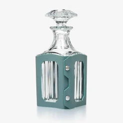 Hot Baccarat Octogone Decanter Case Blue-green