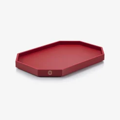 Outlet Baccarat Octogone Tray M Red