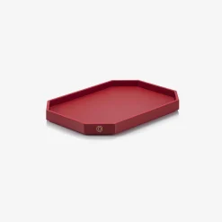 Outlet Baccarat Octogone Tray S Red
