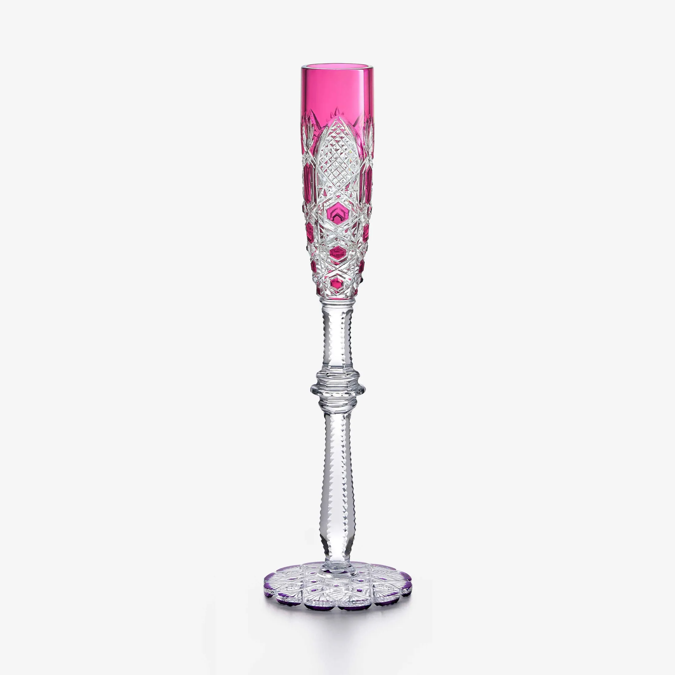 Hot Baccarat Tsar Vodka Glass Pink