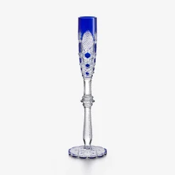Best Baccarat Tsar Vodka Glass Blue