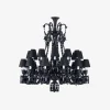 Hot Baccarat Zénith Chandelier Black (24L)