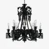 Hot Baccarat Zénith Chandelier Black (12L)