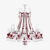 New Baccarat Zénith Chandelier Red (24L)