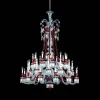 Outlet Baccarat Zénith Chandelier Red (36L)