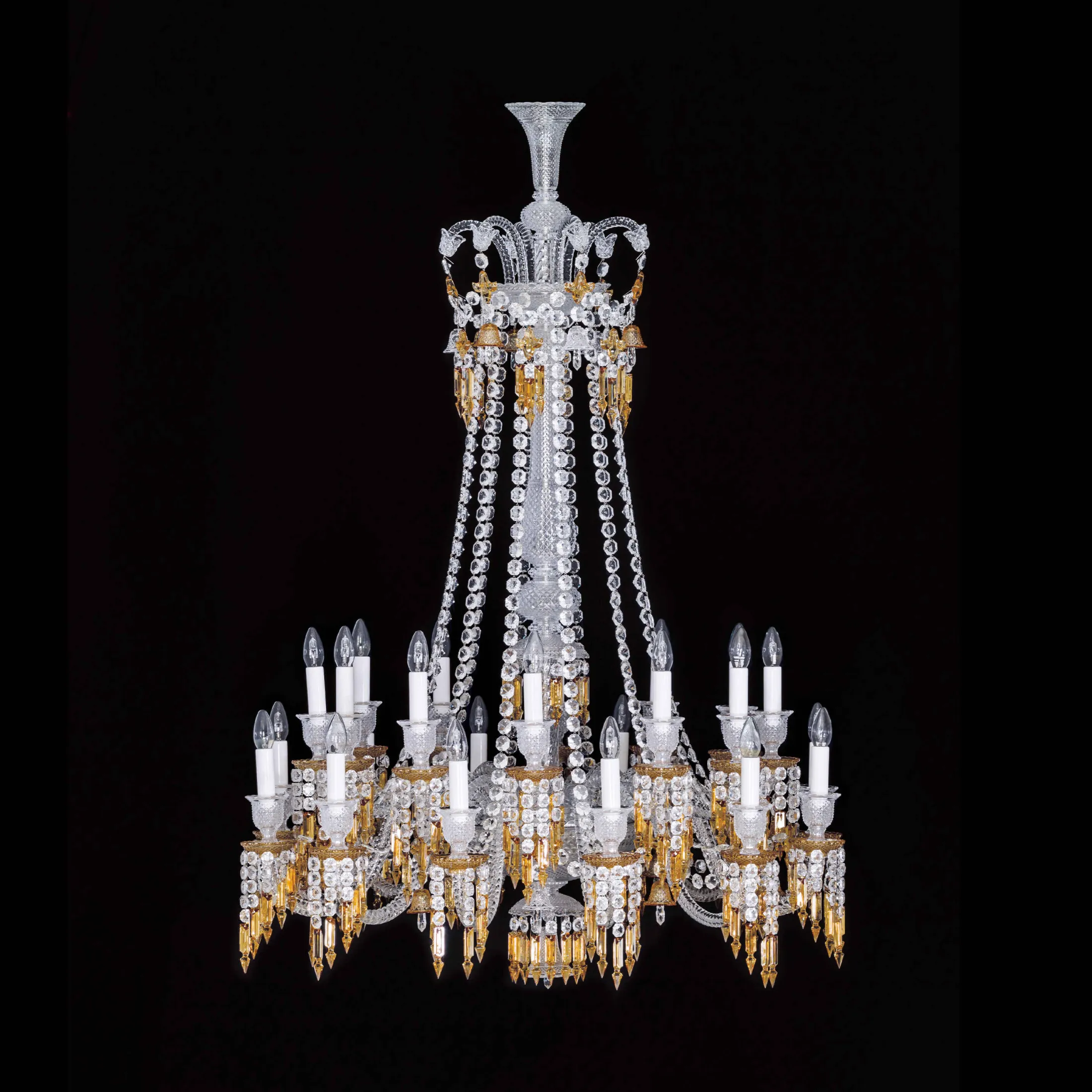 New Baccarat Zénith Charleston Chandelier Long (24L)