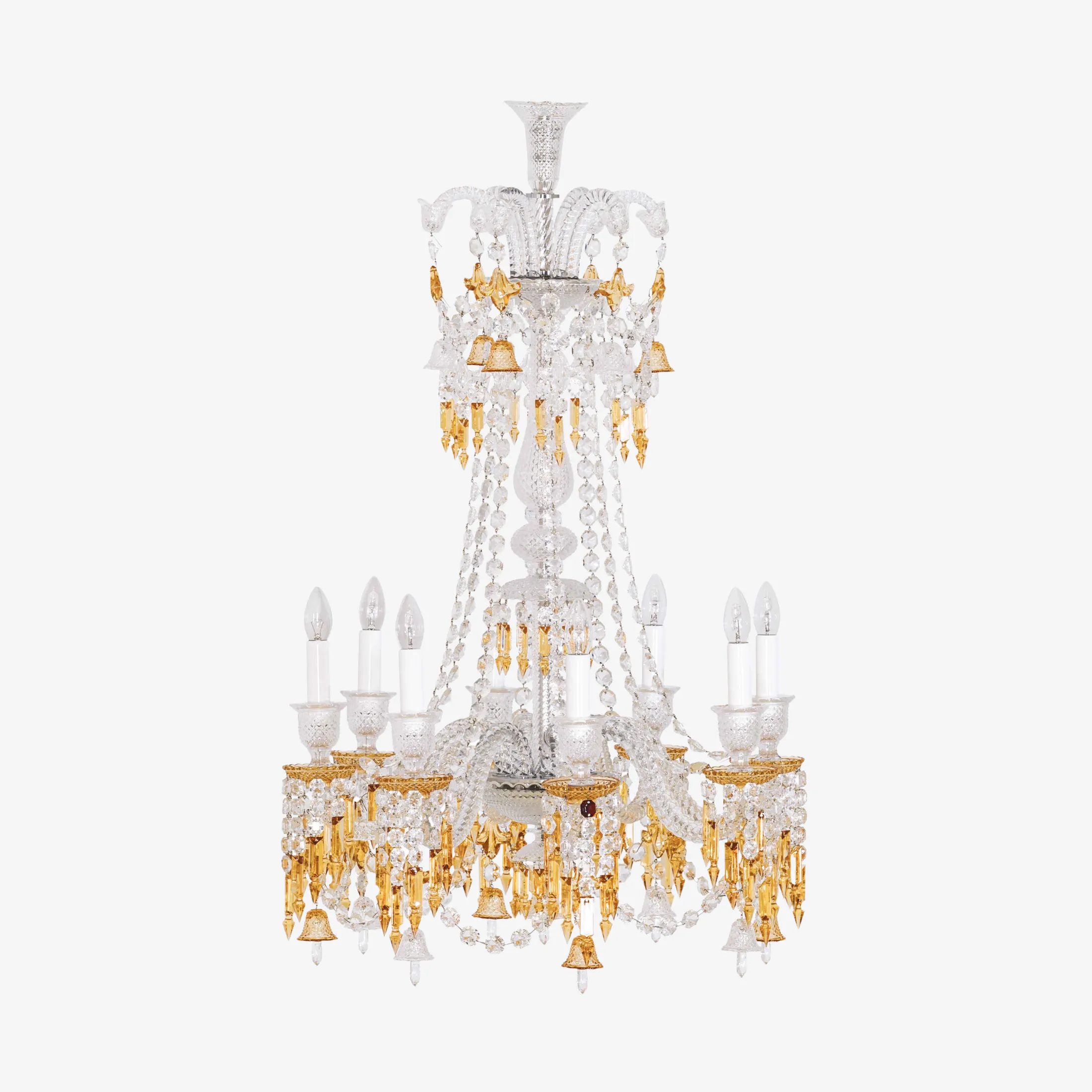 New Baccarat Zénith Charleston Chandelier Long (8L)