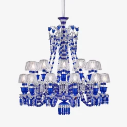 Online Baccarat Zénith Faunacrystopolis Chandelier Blue (24L)